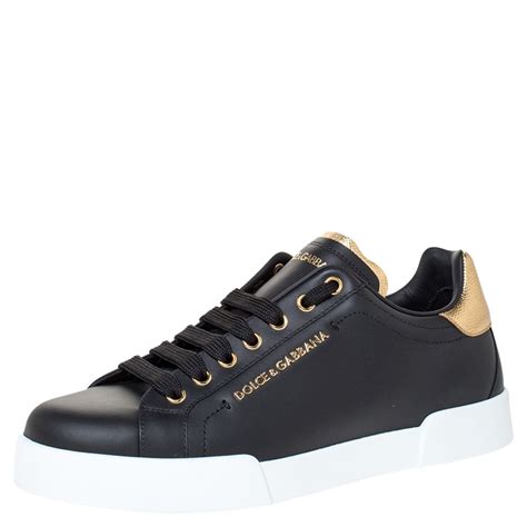 dolce gabbana black gold|dolce gabbana gold sneakers.